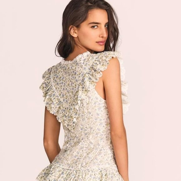 NWT Lunetta Dress by LoveShackFancy - Picture 2 of 4